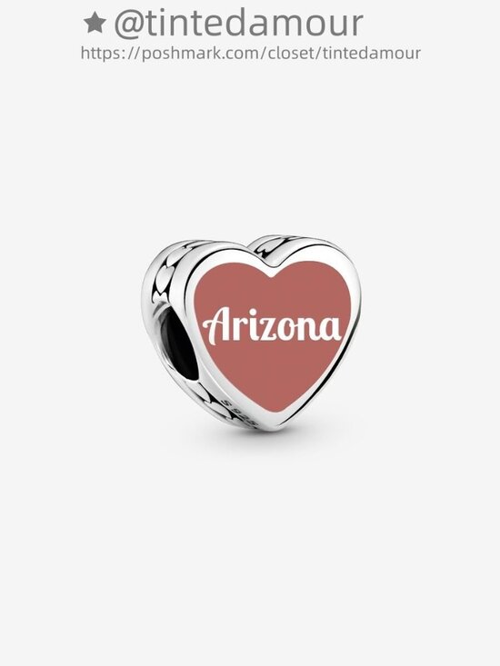 Pandora Arizona Heart Charm|Pendant - Picture 2 of 2